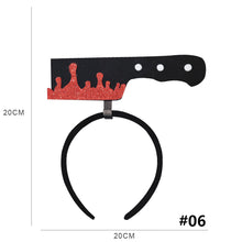 Load image into Gallery viewer, Halloween Party Headband Horror Head Buckle Halloween Decoration Funny Props Headdress For Women Men Party Decor