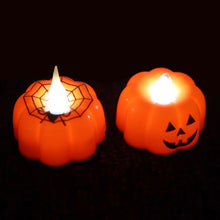 Load image into Gallery viewer, Halloween Pumpkin Candle Light LED Lights Halloween Party Supplies Lantern Lamp Ornaments Props Halloween Home Decorations
