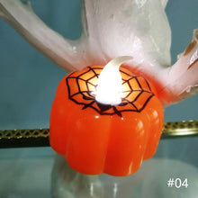 Load image into Gallery viewer, Halloween Pumpkin Candle Light LED Lights Halloween Party Supplies Lantern Lamp Ornaments Props Halloween Home Decorations