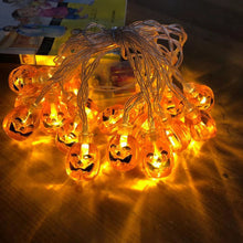 Load image into Gallery viewer, 1.5m 10Led Halloween Pumpkin Ghost Led Light String Festival Bar Home Party Decor Halloween Ornament For Home Party Supplies