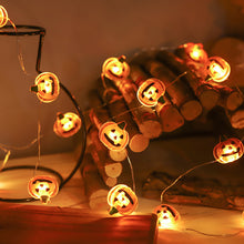 Load image into Gallery viewer, 2m 20Led Halloween Pumpkin Ghost Led Light String Festival Bar Home Party Decor Halloween Ornament For Home Party Supplies