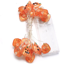Load image into Gallery viewer, 2m 20Led Halloween Pumpkin Ghost Led Light String Festival Bar Home Party Decor Halloween Ornament For Home Party Supplies