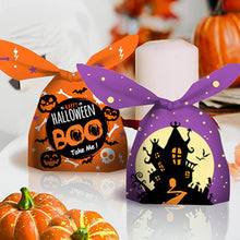 Load image into Gallery viewer, Halloween Rabbit Plastic Bags Pumpkin Ghost Biscuit Candy Gift Bags For Kids Halloween Party Decoration Supplies Gift Bag