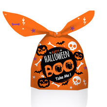 Load image into Gallery viewer, Halloween Rabbit Plastic Bags Pumpkin Ghost Biscuit Candy Gift Bags For Kids Halloween Party Decoration Supplies Gift Bag
