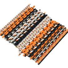 Load image into Gallery viewer, 25pcs/pack Halloween Straws Skeletons Pumpkins Straw Halloween Party Decoration Festival Supplies For Bar Bar Restaurant