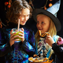 Load image into Gallery viewer, 25pcs/pack Halloween Straws Skeletons Pumpkins Straw Halloween Party Decoration Festival Supplies For Bar Bar Restaurant