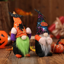 Load image into Gallery viewer, Halloween Faceless Gnome Doll Pumpkin Spider Bat Old Man Doll Ghost Festival Halloween Party Decor Haunted House Props