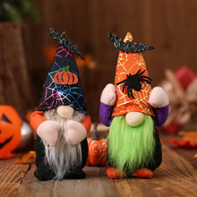 Load image into Gallery viewer, Halloween Faceless Gnome Doll Pumpkin Spider Bat Old Man Doll Ghost Festival Halloween Party Decor Haunted House Props