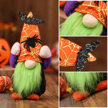 Load image into Gallery viewer, Halloween Faceless Gnome Doll Pumpkin Spider Bat Old Man Doll Ghost Festival Halloween Party Decor Haunted House Props
