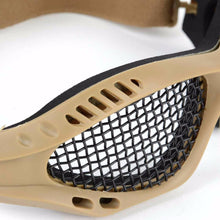 Load image into Gallery viewer, Tactical Paintball Goggles Eyewear Steel Wire Mesh Airsoft Net Glasses Shock Resistance Eye Game Protector for Outdoor Hunting