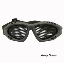 Load image into Gallery viewer, Tactical Paintball Goggles Eyewear Steel Wire Mesh Airsoft Net Glasses Shock Resistance Eye Game Protector for Outdoor Hunting