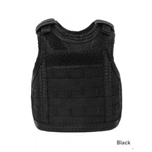 Load image into Gallery viewer, Mini Tactical Beer Bottle Vest Cover Miniature Military Molle Vest Personal Bottle Drink Set Adjustable Shoulder Straps Party Christmas