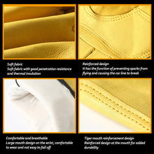 Load image into Gallery viewer, Wear-Resistant Cowhide Work Gloves Leather Workers Work Welding Safety Protection For Garden Sports Motorcycle Driver Gloves