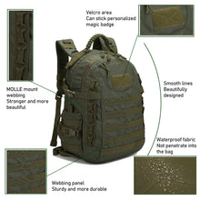 Load image into Gallery viewer, 35L Military Backpack Tactical Army Molle Assault Rucksack Outdoor Travel Hiking Rucksacks Camping Hunting Climbing Bags