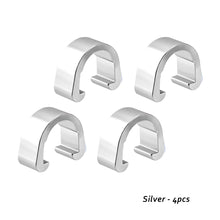 Load image into Gallery viewer, 4Pcs MTB Bike Brake Cable/Derailleur Line Case Aluminum Alloy C-Shape Buckle Clasps Bicycle C Clips Outdoor Cycling Parts