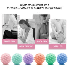 Load image into Gallery viewer, TPR Fascia Ball Foot Fitness Massage Ball Deep Acupoint Muscle Relaxation Shoulder Cervical Fitness Yoga Hand Hold Meridian Ball