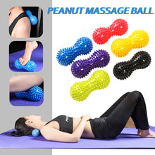Load image into Gallery viewer, Peanut Massage Ball SHedgehog Training Grip Ball Muscle Pain Stress Workout Yoga Fitness Ball Foot Muscle Massager Relaxation