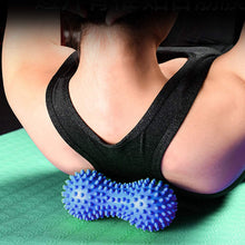 Load image into Gallery viewer, Peanut Massage Ball SHedgehog Training Grip Ball Muscle Pain Stress Workout Yoga Fitness Ball Foot Muscle Massager Relaxation