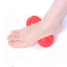 Load image into Gallery viewer, Peanut Massage Ball SHedgehog Training Grip Ball Muscle Pain Stress Workout Yoga Fitness Ball Foot Muscle Massager Relaxation