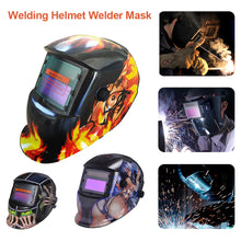 Load image into Gallery viewer, Automatic Solar Welding Darkening Helmet Adjustable Range MIG MMA Electric Welding Mask Welding Lens Caps for Welding Machine Professional