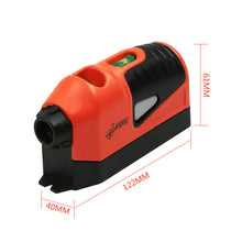 Load image into Gallery viewer, Mini Vertical Spirit Level Tool Laser Level Laser Straight Laser Guided Level Line Measurement Gauge Tool