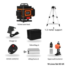 Load image into Gallery viewer, 3D/4D Laser Level Auto Self-Leveling 360 Horizontal And Vertical Cross Super Powerful Green Laser Level
