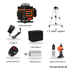 Load image into Gallery viewer, 3D/4D Laser Level Auto Self-Leveling 360 Horizontal And Vertical Cross Super Powerful Green Laser Level