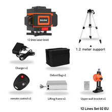 Load image into Gallery viewer, 3D/4D Laser Level Auto Self-Leveling 360 Horizontal And Vertical Cross Super Powerful Green Laser Level