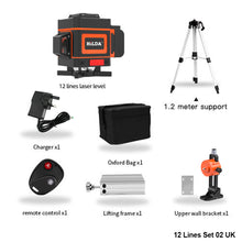 Load image into Gallery viewer, 3D/4D Laser Level Auto Self-Leveling 360 Horizontal And Vertical Cross Super Powerful Green Laser Level