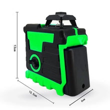 Load image into Gallery viewer, 12 Lines 3D Laser Level Self-Leveling 360 Horizontal and Vertical Cross With 1.2M Tripod Super Powerful Green Laser Beam Lines