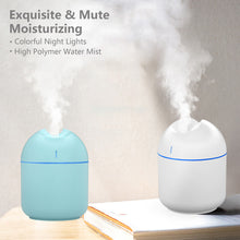 Load image into Gallery viewer, 250ML Mini Air Humidifier with LED Light Essential Oil Diffuser USB Mist Maker Car Air Freshener for Bedroom Office