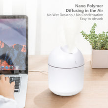 Load image into Gallery viewer, 250ML Mini Air Humidifier with LED Light Essential Oil Diffuser USB Mist Maker Car Air Freshener for Bedroom Office