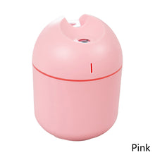 Load image into Gallery viewer, 250ML Mini Air Humidifier with LED Light Essential Oil Diffuser USB Mist Maker Car Air Freshener for Bedroom Office