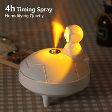 Load image into Gallery viewer, 290ml Romantic Astronaut Sunset Lamp Wireless Air Humidifier USB Rechargeable 1200mAh Battery Powered Water Diffuser for Home Studio