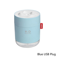 Load image into Gallery viewer, 500ML White Snow Mountain Air Humidifier Ultrasonic USB Aroma Air Diffuser With Soothing Night Light For Infant Nursery Home