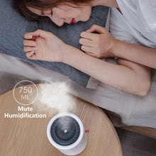 Load image into Gallery viewer, 750ml Portbale Wireless Air Humidifier USB Aroma Diffuser 2000mAh Battery Rechargeable Essential Oil Diffuser For Home Office Dorm