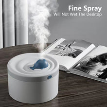 Load image into Gallery viewer, 1.5L Ultrasonic Blue Whale Humidifier USB Large Spray Cool Mist Humidifier Cartoon Colorful Light Home Aroma Diffuser