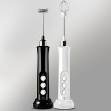 Load image into Gallery viewer, 3 In 1 Handheld Rechargeable Electric Milk Frother Foam Maker High Speeds Drink Mixer Handheld Foamer Coffee Frothing Wand