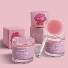 Load image into Gallery viewer, 2 In 1 Lip Balm Double-effect Lip Mask Moisturizing Lightening Lip Balm Lip Scrub Moisturizing Nourishing Gel Lip Sleep Mask
