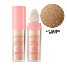 Load image into Gallery viewer, Highlighter Powder Patting High Gloss Natural Glitter Powder Contouring Shimmer Sparkle Powder Contour Face Body Highlight Makeup