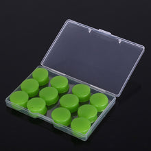 Load image into Gallery viewer, 12PCS Silicone Ear Plugs Noise Reduction Sleep Anti Canceling Sound Insulation Earplug Protection Sleeping Reusable Ear Plugs