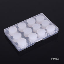 Load image into Gallery viewer, 12PCS Silicone Ear Plugs Noise Reduction Sleep Anti Canceling Sound Insulation Earplug Protection Sleeping Reusable Ear Plugs