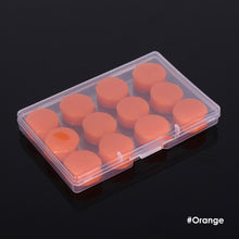 Load image into Gallery viewer, 12PCS Silicone Ear Plugs Noise Reduction Sleep Anti Canceling Sound Insulation Earplug Protection Sleeping Reusable Ear Plugs