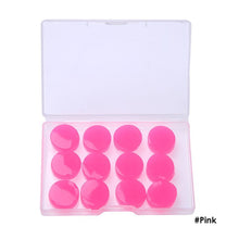 Load image into Gallery viewer, 12PCS Silicone Ear Plugs Noise Reduction Sleep Anti Canceling Sound Insulation Earplug Protection Sleeping Reusable Ear Plugs