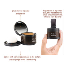 Load image into Gallery viewer, 4-color Hairline Powder Shading Powder Filling Forehead Hairline Waterproof Sweatproof Hair Filling Powder