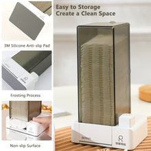 Load image into Gallery viewer, Cotton Pad Dispenser Press Out Cotton Square Holder Vanity Makeup Cotton Pads Organizer Box Universal Styling Organize Tools