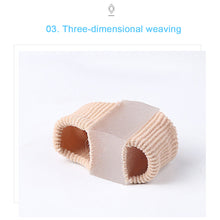 Load image into Gallery viewer, Thumb Valgus Corrector Toe Separator Big Foot Bone Overlap Toe Sleeve Double Hole Toe Sleeve Corrector Foot Care Health Care
