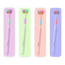 Load image into Gallery viewer, 3D Three-dimensional Toothbrush Long Handle Manual Adult Toothbrush Three-sided Toothbrush Tooth Cleaning Tool