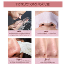 Load image into Gallery viewer, Blackhead Remover Nose Pore Strip Clean Pore Nose Sticker Deep Cleansing Nose Tear-off Nose Pore Strip Skin Care