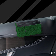 Load image into Gallery viewer, Diamond Car Storage Box Double Storage Bag Organizer Paste PVC Storage Daily Necessities Bling Accessories Woman